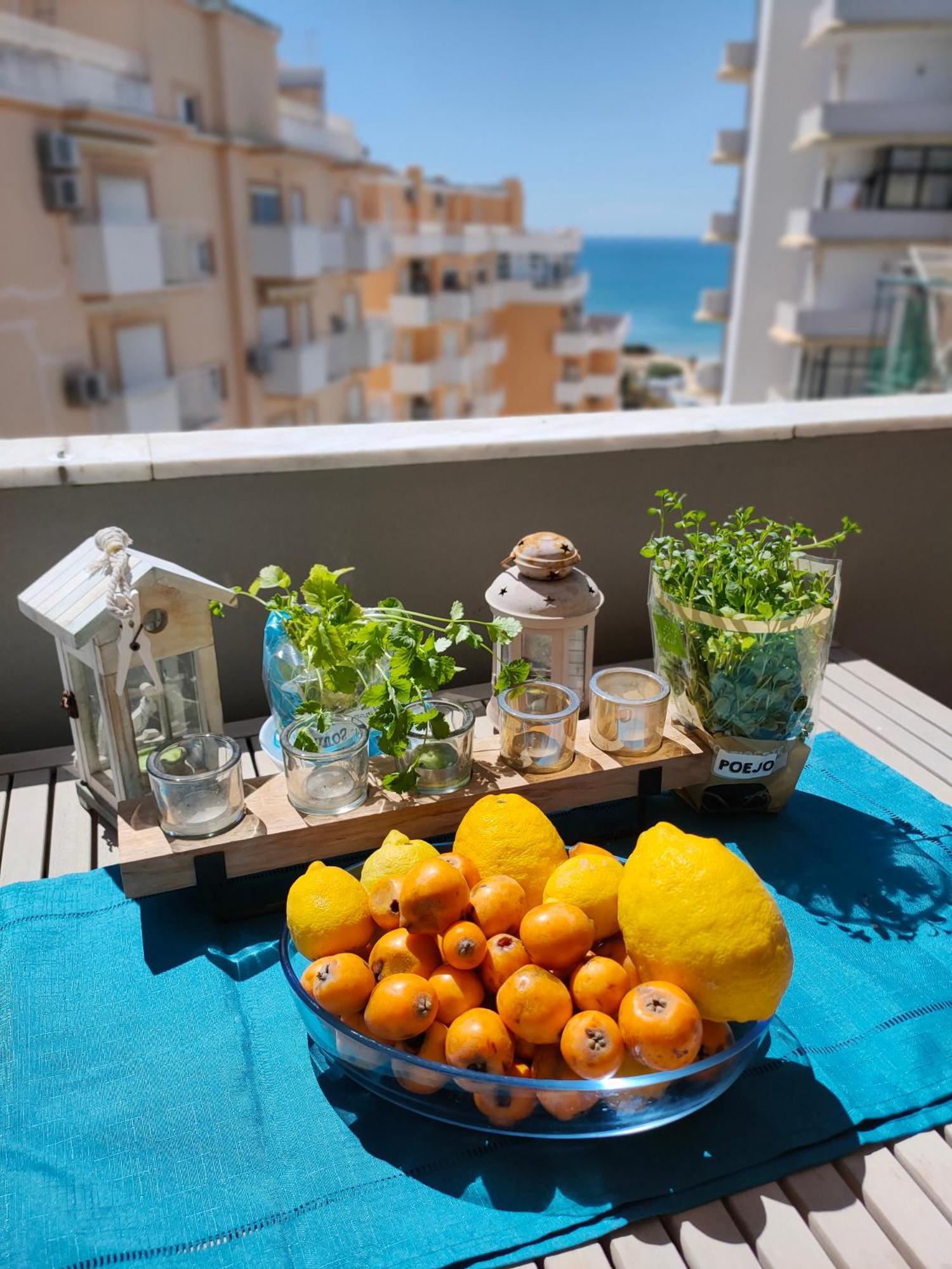 Cantinho Do Sol - Sea View, Quiet, Cozy And Relaxing Flat Armação de Pêra المظهر الخارجي الصورة